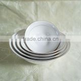 silver ceramic soup bowl set, ceramic GGK bowls , ceramic rice bowl for south africa