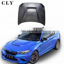 CLY Genuine Hood For BMW 2 Series M Series F20 F22 M2 F87 M2C CS Aluminum Bonnet Engine Cover Front Hood