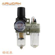 AC SMC frl pneumatic air filter combination unit air source treatment unit filter regulator lubricator