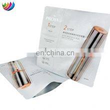 Custom Printed Essence Lotion Skin Mask Foil Flat Pouch Mylar Holographic Packaging Bags for Cosmetic Cream thumbnail-4