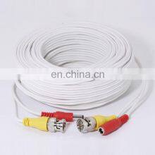 Готовый мини-кабель RG59 для видео и питания с разъемами BNC. Универсальный кабель для видеонаблюдения с разъемами BNC и DC для систем видеонаблюдения CCTV и DVR