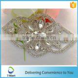 Glitter Crystal Rhinestone Applique for Lady Dress thumbnail-4