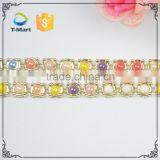 Fancy Multicolor Golden Chain thumbnail-4