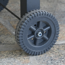 Smokeless Camping Fire Pit Luxury Charcoal BBQ Grill With Wheel thumbnail-2