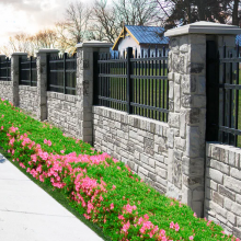 Decorative Metal Steel Grid Fencing Panel for Villa and Community Landscaping thumbnail-5