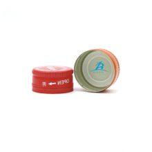 Custom Printed Aluminium ROPP Cap for Wine Glass Bottles Aluminium Pilfer Proof Caps thumbnail-2