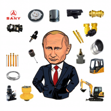 Genuine SANY Excavator Parts for Russia OEM SY Series Spare Parts & Part Numbers thumbnail-2