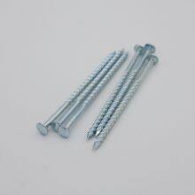 Round Head Spiral Shank Nails Q195 Galvanized 80mm thumbnail-2