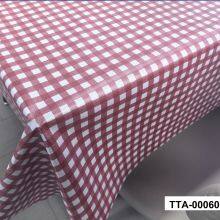 Hot Sellong 2026 Plaid Decorative Home Kitchen Tablecloth Liquid Repellent and Stain Resistant Plastic Table Cloth thumbnail-1