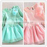 Kids Dress For 3-7 Y Girls New Pattern Children Spring Girl Dress 2015 Fashion Kids Flower Girls Dress thumbnail-4