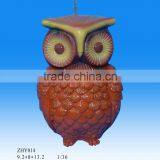 Candle Owl (Christmas Candle,gift Candle)polyresin thumbnail-1