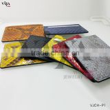 giveaways gift genuine python leather card holder custom clear cover with catalogue superstar ID card holder