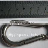 7mm Metal High Quality Spring Hook Snap Hook AISI304 AISI316 thumbnail-3