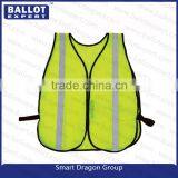 China Mesh Polyester Fluorescent Fabrics Reflective Safety hi Vis Vest thumbnail-1
