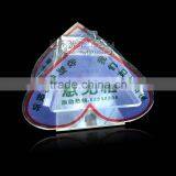 GH-RJ015 Heart Shape High Polished Acrylic Suggestion Box ,modern Acrylic Suggestion Box thumbnail-2