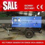 Mobile Trailer Diesel Genset With Two Wheels thumbnail-2