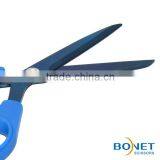S14005/S14006/S14019 LFGB Qualified Titanium Coating Tailor Cutting Scissors With Plastic Handle thumbnail-5