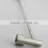 Toilet Towel Bar, Bathroom Rounded Towel Rack, Bathroom Single Towel Bar thumbnail-1