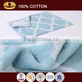 100% Cotton Yarn Dyed Diamond Jacquard Elegant Face Towel
