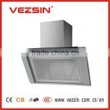 Stainless Steel Wall Mounted 90cm Cooker Hood with Side Suction
