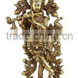 Lord Krishna Standing on Base 14"