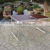 Outdoor Table Lightweight Aluminum Folding Table Picnic Table Quality Choice