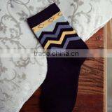 Wave Geometric Socks, Sneaker Socks,Casual Socks,Men Socks,Cotton Socks, Aztec Socks thumbnail-4