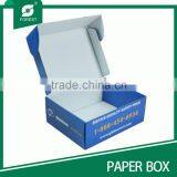 RECYCLED PAPER CARTONS WHITE CORRUGATED CARTON BINS thumbnail-2