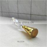 Gold Colored Thick Stem Long Champagne Glasses thumbnail-3