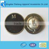 Black Custom Jeans Button