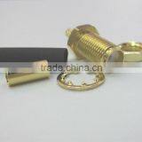 SMA Female, Bulkhead, Crimp for RG316/RG174 Coaxial Cable