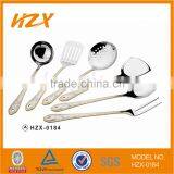 Stainless Steel Kitchenware With Gold