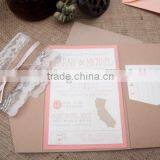 Handmade Burlap Wedding Invitations 2015 thumbnail-3