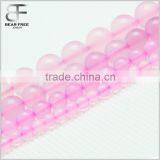 4mm/6mm/8mm/10mm Wholesale Natural Pink Agate Gemstone Beads, Faceted Round Shape Pink Agate Beads thumbnail-1