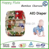 2016 happy flute bamboo cloth diaper washable reusable wholesale