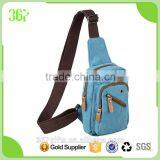 Men's Canvas Cross Body Chest Bag Hiking Camping Cycling Waist Bag thumbnail-1