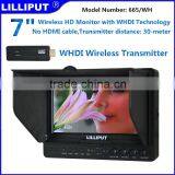 Lilliput 665/WH 7 Inch Wireless HD Monitor Transmitter Distance 30-meter With HDMI Input