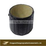 Fashion Style Black Wide pu Leather Bracelets, Unique Ladies pu Bracelets