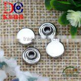 8MM Shiny Silver Hang Plating Brass Garment Rivet thumbnail-4