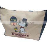 Wholesale Cartoon Snoopy Tote Bag,cheap Lovely Handbag/totebag;Hot Sale Popular Snoopy Design Personalized Tote Bags thumbnail-4