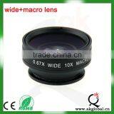 Mobile Phone Zoom Lens 10x Macro Lens no Dark Corner Shadow Wide-angle Lens for Iphone Samsung Htc Xiaomi thumbnail-4