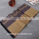 Men Winter Warm Wool Soft Scarf Long Tassel Wrap Pashmina Mens Shawl thumbnail-1