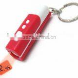 LED Projector Clock Keychains/keyring/keyholder