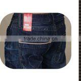 Hot Model Latest Design Wrinkled Straight Jeans Denim Jeans thumbnail-5