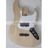 Hot Sale Unfinished 4 String Electric Bass Kit Guitar thumbnail-2