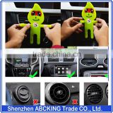 Cartoon Silicone Car Air Vent Phone Mount Holder for iPhone 7 plus Note 7 Car Stand Holder