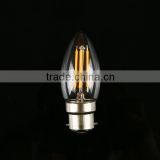 4W B22 led filament candle light bulb E27