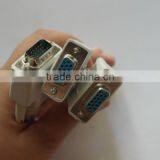 VGA Male to 2xVGA Female Block Splitter Cable