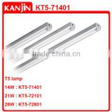 Energy Saving Fluorescent Light Fixture (T5 Linear Strip With 14W*1 Lamp)