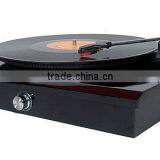 Rain Lane High End Electric Turntable High Glossy White Black Record Player thumbnail-5